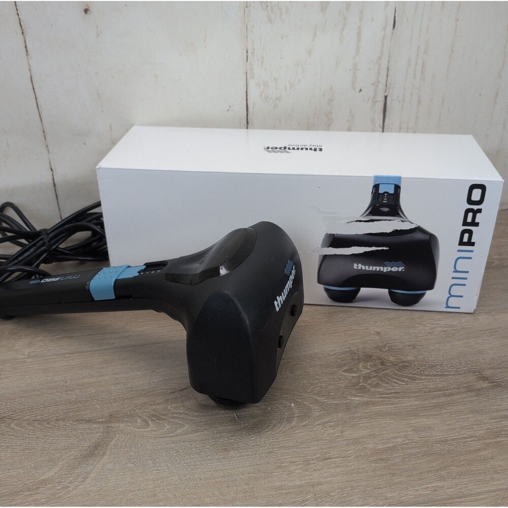 Thumper Mini Pro Portable Percussion Massager Model D401NA Tested Working